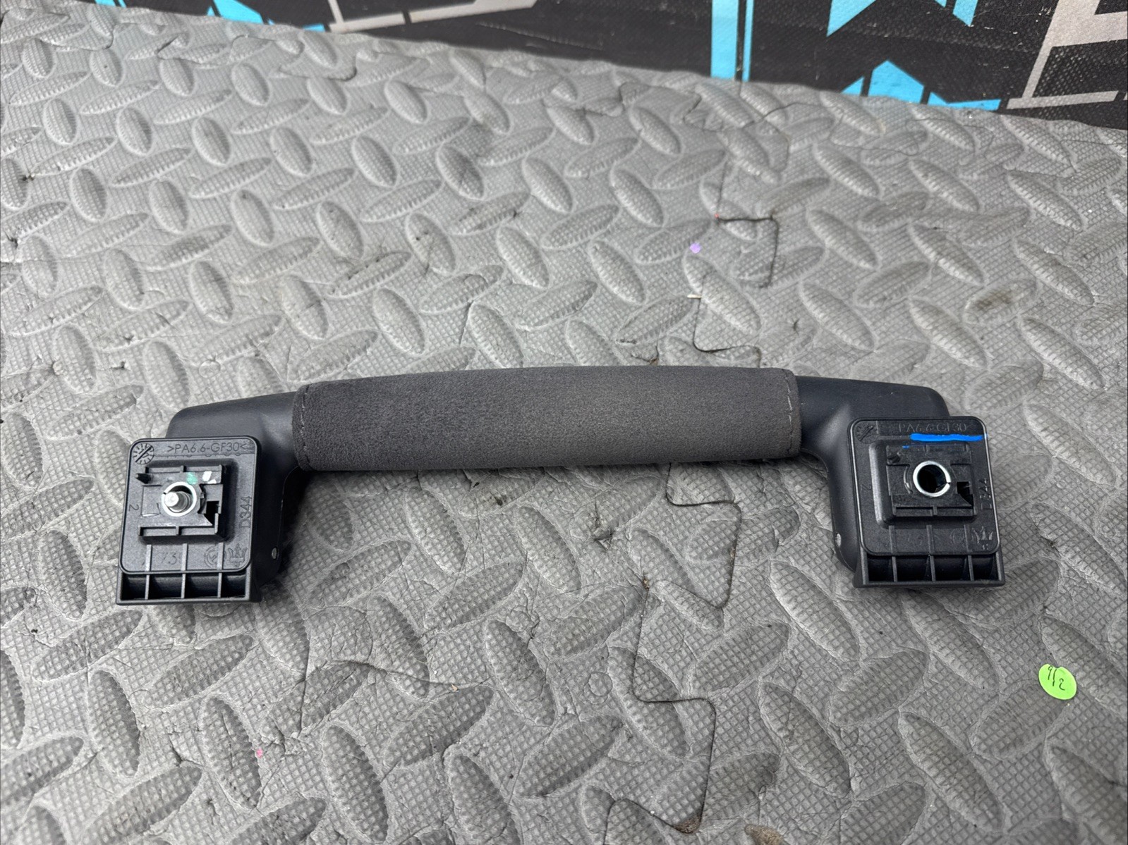 OEM Maserati Quattroporte M156 Roof Overhead Grab Handle Alcantara Suede 2014-22