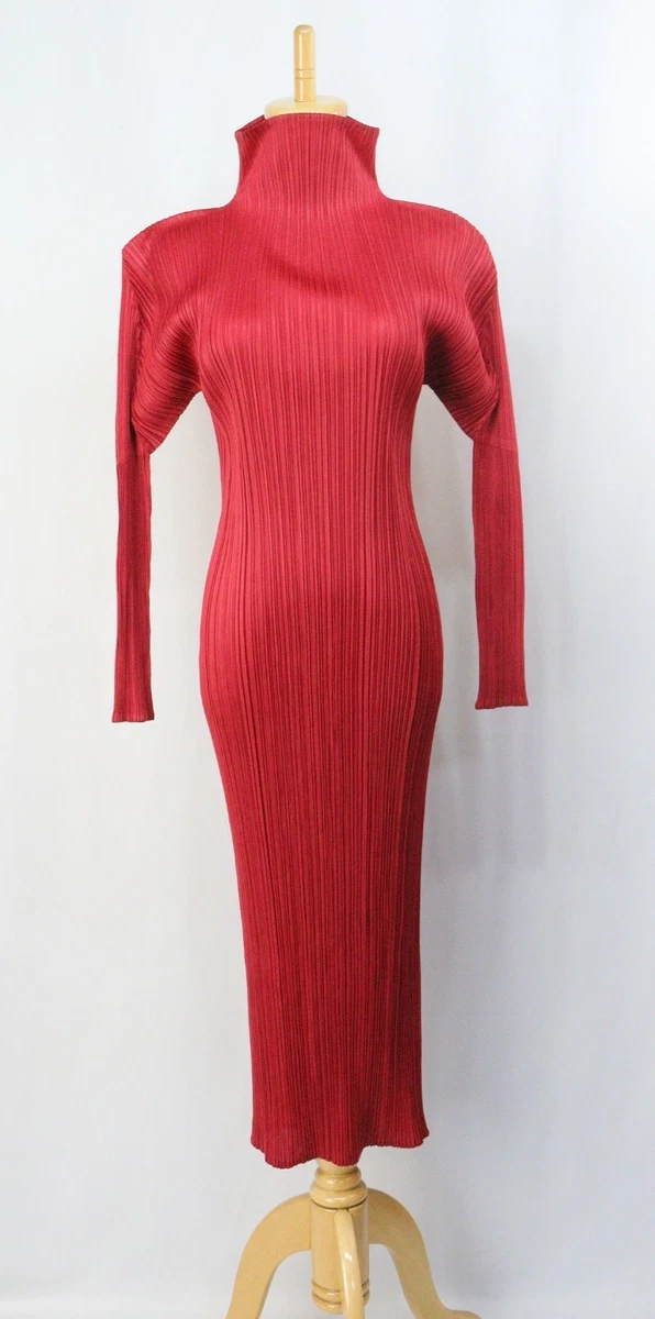 knee length dresses for ladies Ellen Wine Long Sleeve Sweater Dress by Priceless main image 0