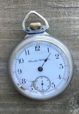 Hamilton Mod 1 Gr. No. 924 Sz 18s Yr  1907 17j Star WCCO Superior Open Face Case