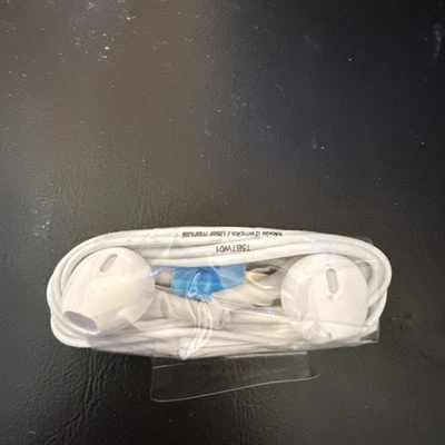 Ecouteurs Lightning iPhone Filaire avec Micro et Contrôle Oreillettes Audio - Photo 1/2