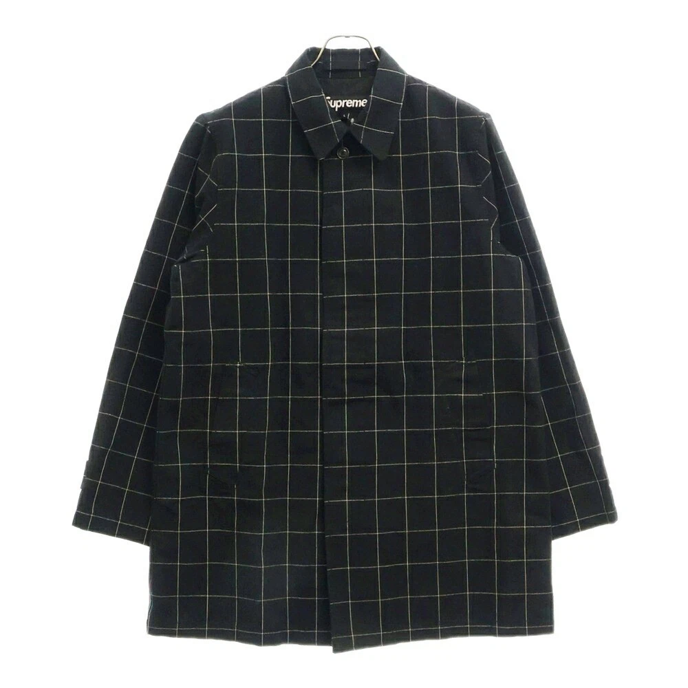 Trench coat de travail noir Supreme taille L 14Ss FkL26