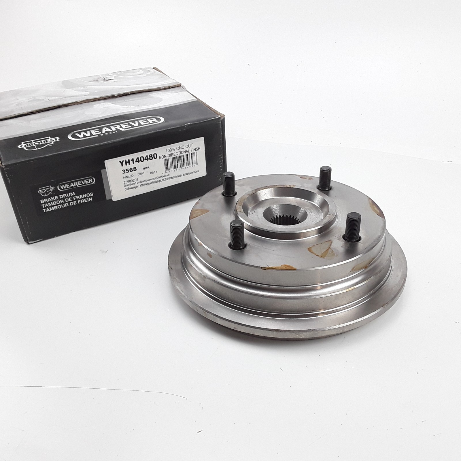 Rear Brake Drum For Subaru GL DL GL-10 Loyale 1985 1986 1987 1988 1989 1990-1993