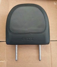 06-09 Vw Mk5 Rabbit Gti Driver Left Front Headrest Leather Anthracite Gray Oem 06-09 Vw Mk5 Rabbit Gti Driver Left Front Headrest Leather Anthracite Gray Oem