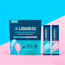 Liquid IV® Hydration Multiplier Cotton Candy Electrolyte Powder 16 Servings