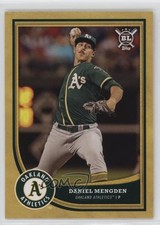 2018 Topps Big League Gold Daniel Mengden #24 0j5