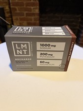 LMNT Zero Sugar Electrolytes CHOCOLATE Salt Drink Mix 28 Sticks OPEN BOX