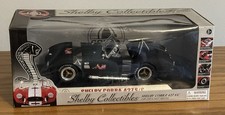 Shelby Collectibles Shelby Cobra 427 Sc 118 Black Diecast Car Chrome Wheels Shelby Collectibles Shelby Cobra 427 Sc 118 Black Diecast Car Chrome Wheels