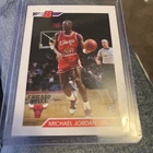 Michael Jordan Chicago Bulls Rookie Card Bowman Reprint