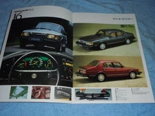 Saab 900 catalogSAAB 900i/900i S package/900 turbo 16/900 turbo 16S/900CD16B20S