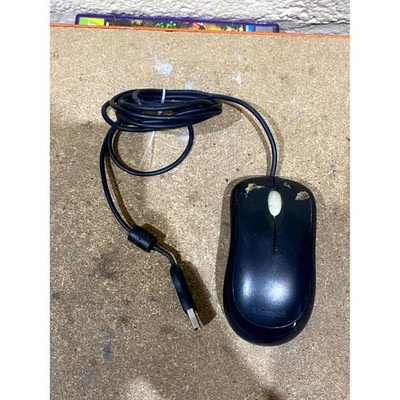 Microsoft Basic V2.0 1113 Optische Maus kabelgebunden USB 3 Tasten Scrollrad für PC