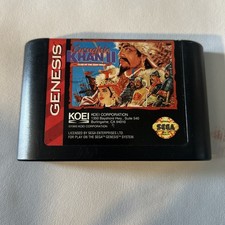 Genghis Khan II Clan Gray Wolf Sega Genesis Cart Only Tested