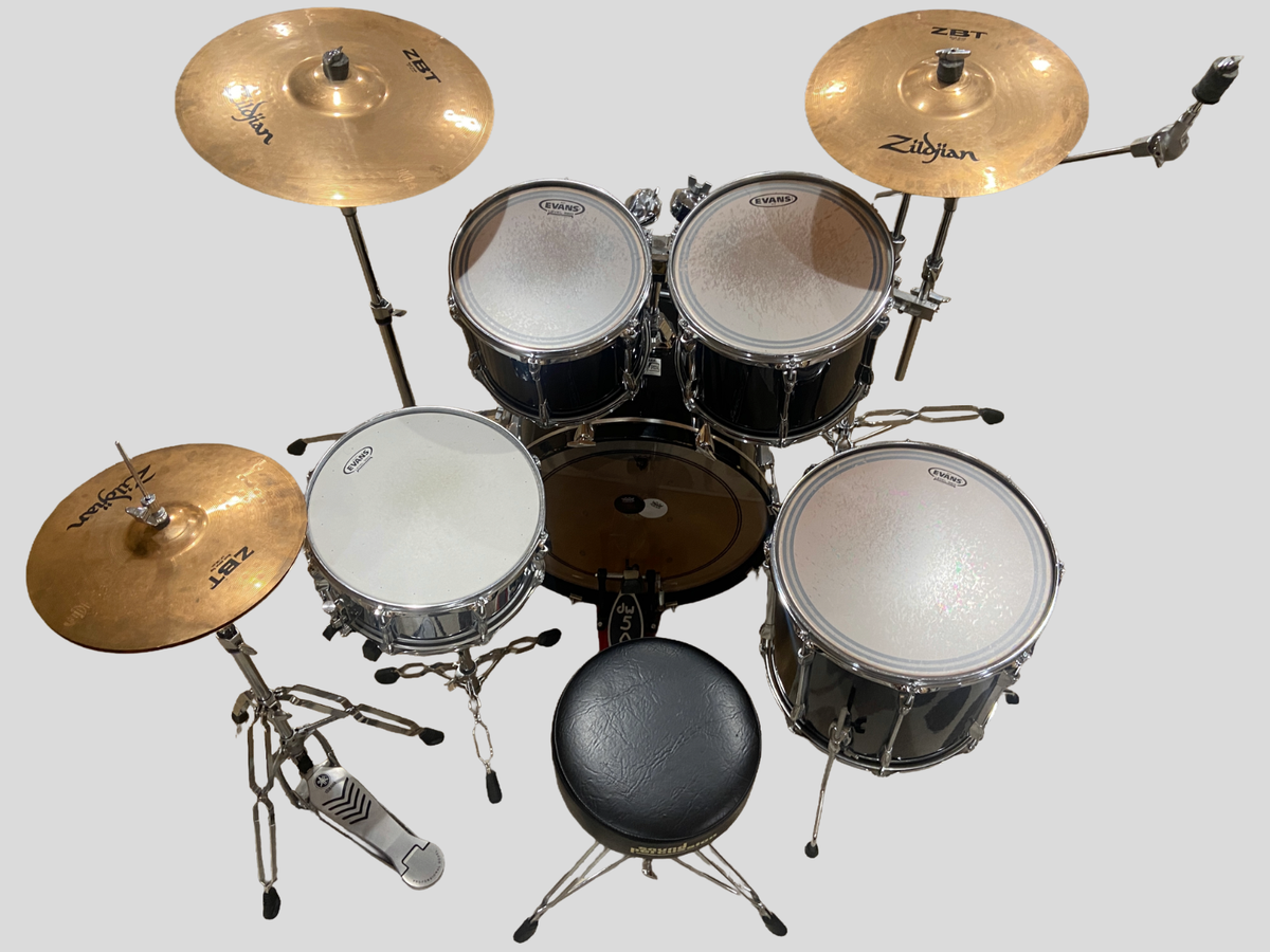 Yamaha Power V Special 5pc Acoustic Drum Kit with Chrome Metal