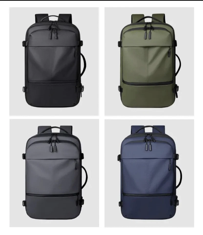 Vacuum Seal Travel Backpack 60L Exapandable Air Compression  Water  Resistant  - Image 2 of 2