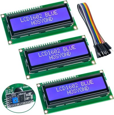 3pcs I2C IIC 1602 LCD Display Module 16x02 Screen for 1602 