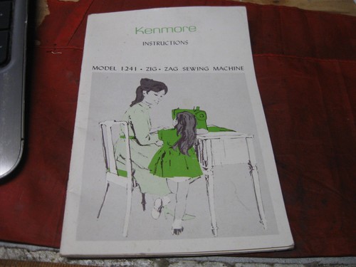Sears Kenmore 158.12411 1241 Sewing Machine Instruction Users Manual VINTAGE