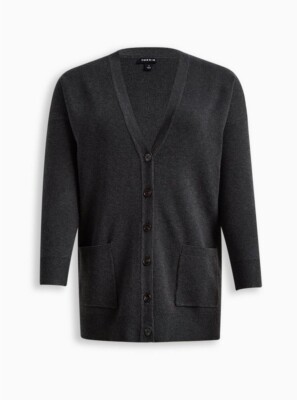 Torrid Luxe Cozy Boyfriend Cardigan Sweater Plus Size 2X 18-20
