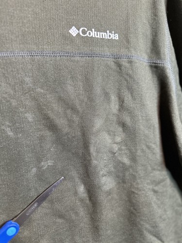 Columbia Omni-Wick Sweater Mens Green Heather Long Sleeve Medium Pullover. - Picture 2 of 10
