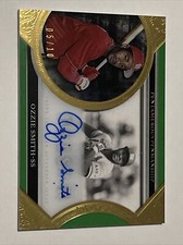 2020 Topps Baseball OZZIE SMITH PENTAMEROUS PENMANSHIP AUTO, #5/10, Cardinal HOF