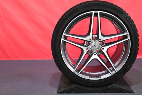 Original Mercedes C63 s W C S 205 Winterreifen Räder 245/265/35 19 Zoll ET 38 56 - Bild 5 von 13