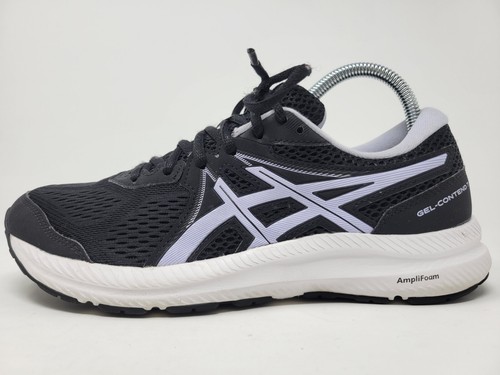 ASICS GEL-Contend 7 Women's Running Sneakers Shoes Size 8.5 Black EUC - Picture 7 of 12