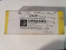 New! 8 Urschel Slicing Knife Holder 23639 Blades qty - 8 Food Cutting