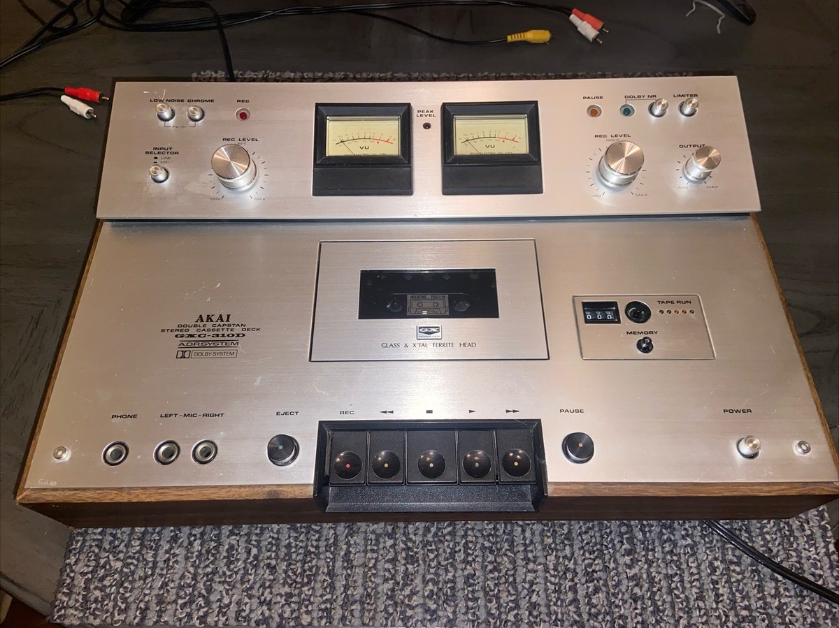 Vintage AKAI GXC -310D Stationary tape recorder Made in