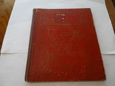 Empty Vintage Postcard Album 12 pages