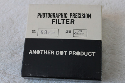 Another Dot Line Product 58mm 8X Cross Filter - New In Box