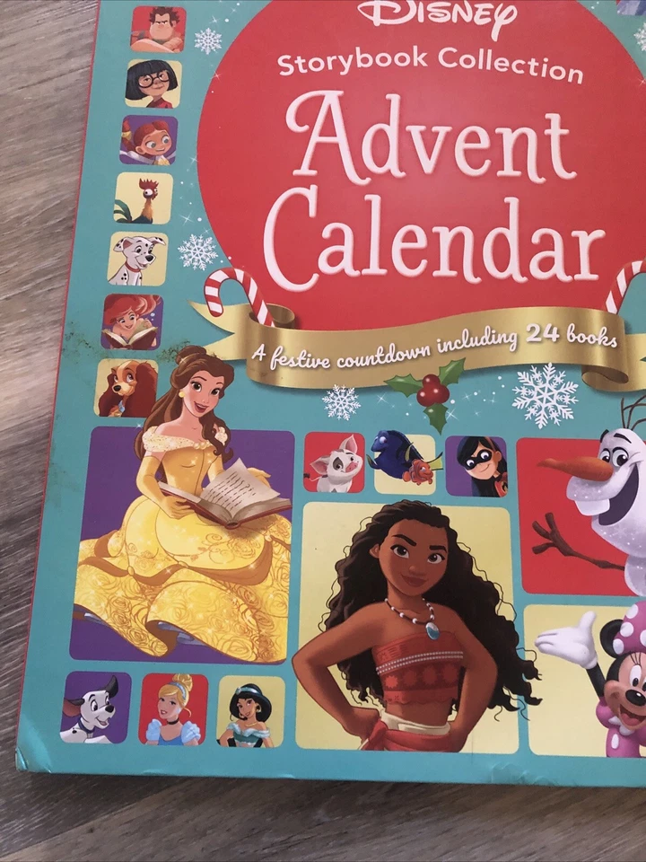 Disney Storybook Collection Advent Calendar~24 Mini Books - Image 4 of 4