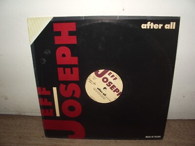 Jeff Joseph - After All 1989 FRANCE RARE 12'' ZOUK DISCO FUNK WEST INDIES