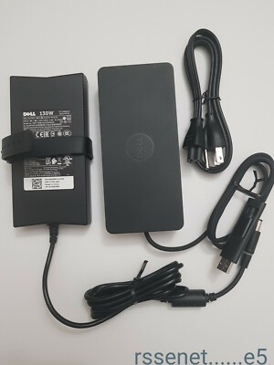 DELL D6000 DisplayLink DOCK with 130W AC USB 3.0 / USB-C UHD 4K