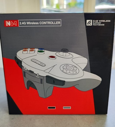 N64 Wireless Controller (New) Opened but never used! - Picture 6 of 7