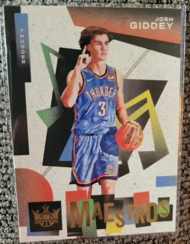 JOSH GIDDEY 2021-22 PANINI COURT KINGS BASKETBALL MAESTROS #10