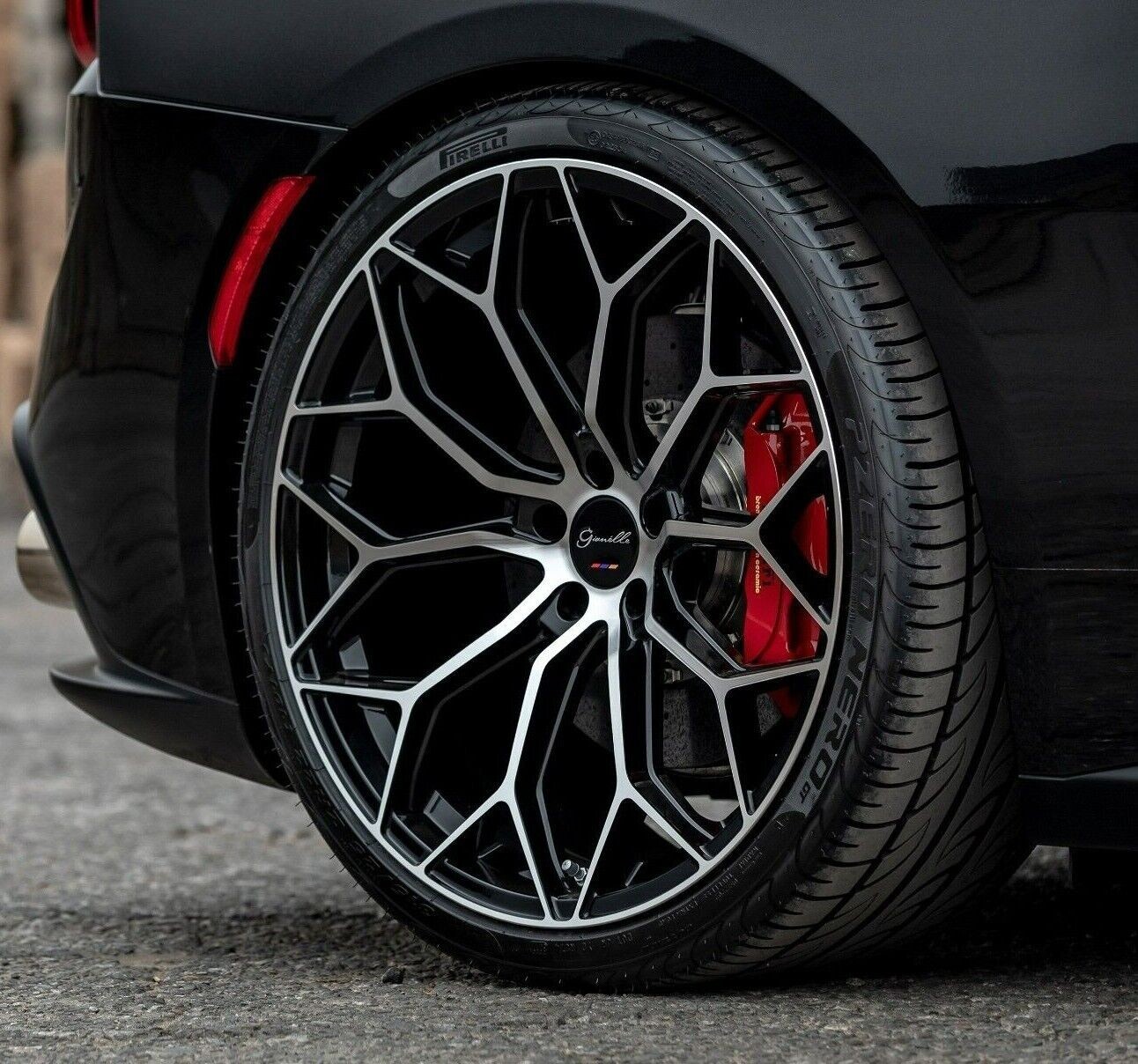22'' Giovanna Monte Carlo Wheels GB Machine Face Audi A8 S8 S7 Bentley S550 S63