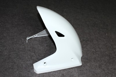 Unpainted White Front Fender Fairing For Honda GoldWing 1800