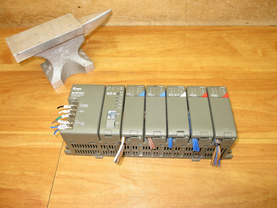 Koyo Kostac 6-Slot PLC *USED* Z-05B, SZ-4, Z-8CDR1, Z-8TD1, Z-8ND1