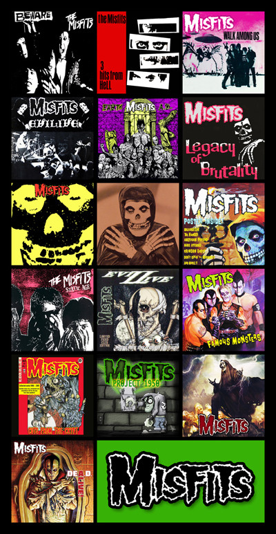 MISFITS album discography magnet (4.5