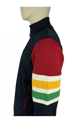Trojan Marley Stripe Sleeve Track Top TC/1035 - Picture 4 of 4