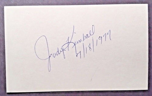 Autograph Judy Kimball 1977 US Women's Open Golf Championship Chaska Minnesota