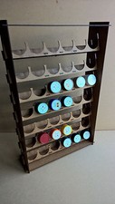 Soporte de pintura 42 ollas estante almacenamiento Tamiya acrílico hobby airfix wargames organizador