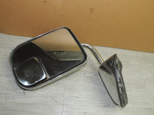 1988-1993 Cummins Ram Ramcharger LH Power Mirror Assy w/ Mount & Bezel, WORKS!!