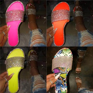 diamante slippers