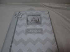 L'il Peach STAR BEARS Baby Memory Record Book First Five Years - Grey/White NEW