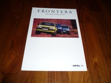 Opel Frontera Prospekt 06/1996