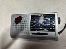 No 1 Hi-Fi 12 Band Portable Radio FM/TV/AM/SW1-9 Receiver