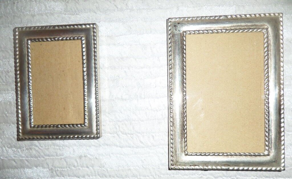 JOB LOT PICTURE FRAMES PHOTO FRAMES SILVER eBay