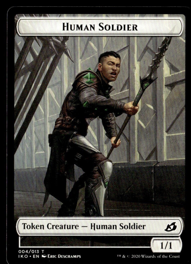 Ikoria: Lair of Behemoths Tokens Human Soldier Token/Common #4 2020