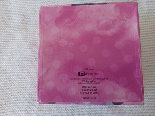 Disney Pink Paper Board Minnie Mouse square bucket with strap - PRI Group - Picture 6 of 7