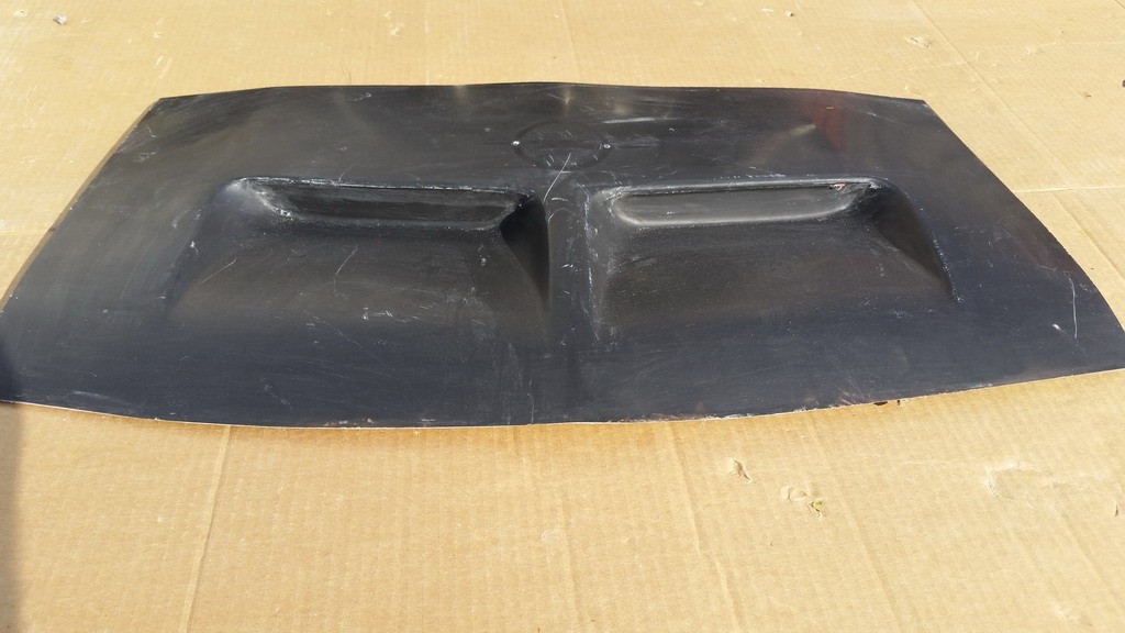 Universal Custom Fiberglass Van Hood Scoop eBay