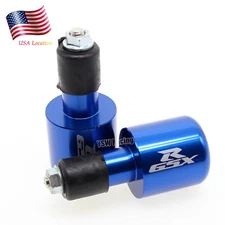 2x CNC Handle Bar Ends Grips plugs For Suzuki GSXR600 GSXR750 GSXR1000 2004-2016